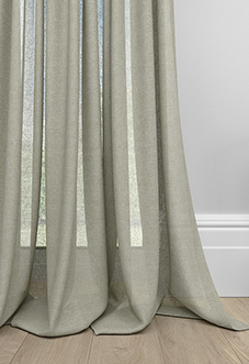 Pescara Voile, Oat - Made to Measure Curtains